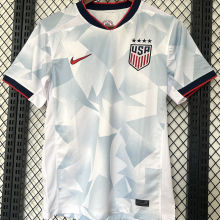 2025/26 U.S Home White Fans Soccer Jersey 带星