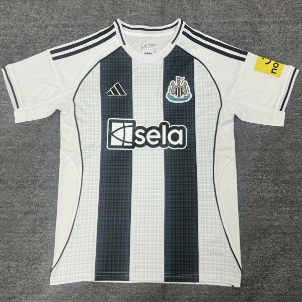 2025/26 Newcastle Home Fans Soccer Jersey