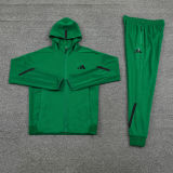 2025 Nk~ Green Zipper Jacket Tracksuit