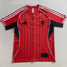 2025/26 M Utd Red Baseball T-Shirt