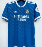 2025/26 RM1:1 Quality Third Blue Fans Soccer Jersey
