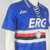 1994/1995 Sampdoria Home Retro Soccer Jersey