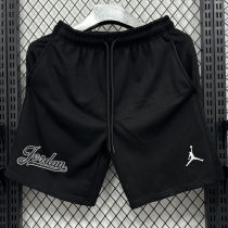 2025 Jordan Black Pure Cotton Fabric Casual Short Pants M19