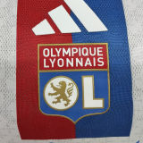 2025/26 Lyon Home White Player Version Soccer Jersey