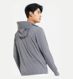 dark grey-Couple's sun protection clothing for men and women, UV resistant summer ice silk fishing sun protection clothing jacket