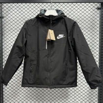 2025 NK Velvet Thickened warm Black Outdoor Jackets # F2 加绒冲锋衣