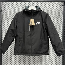 2025 NK Velvet Thickened warm Black Outdoor Jackets # F2 加绒冲锋衣