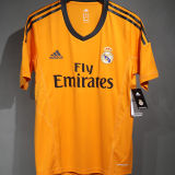 2013/14 RM Thrid Orange Retro Retro Player Version Soccer Jersey  球员版