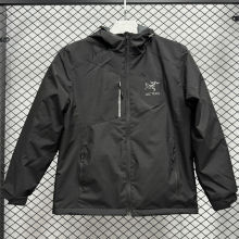 2025 ARC-TERYX Velvet Thickened warm Black Outdoor Jackets #F5加绒冲锋衣