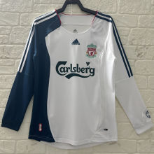 2006/08 LFC Away Long Sleeve Retro Soccer Jersey