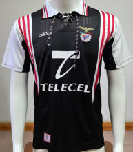 1997/1999 Benfica Away Black Retro Soccer Jersey