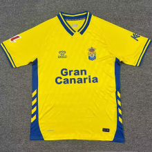 2025/26 Las Palmas Home Yellow Fans Soccer Jersey