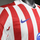 2025/26 ATM Home Player Version Long Sleeve Soccer Jersey