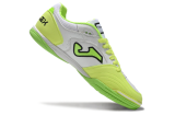 25 Year New Indoor Five-a-side Genuine Leather Football Shoes Flat Bottom IC Wood Floor Cement Floor Shock Absorbent Wear resistant Anti slip Men's Football Shoes