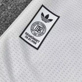 2025/26 Germany 125Th Special Edition White Fans Jersey 胸前有暗纹