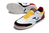 25 Year New Indoor Five-a-side Genuine Leather Football Shoes Flat Bottom IC Wood Floor Cement Floor Shock Absorbent Wear resistant Anti slip Men's Football Shoes