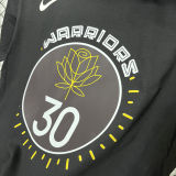 2025 Warriors CURRY #30 Black High Quality Casual T-Shirt   T177