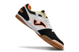 25 Year New Indoor Five-a-side Genuine Leather Football Shoes Flat Bottom IC Wood Floor Cement Floor Shock Absorbent Wear resistant Anti slip Men's Football Shoes