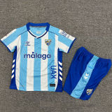 2025/26 Malaga Home Kids Soccer Jersey