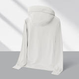 light gray  # New Ice Thin Series Elastic Sunscreen Clothing