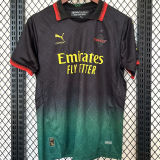 ”RAFA LEãO“ #10 AC Milan x Off White 4Th Fans Soccer Jersey 2024/25 ★★