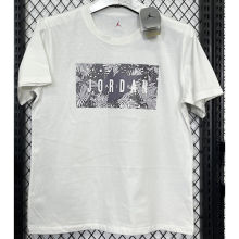 2025 Jordan White High Quality Casual T-Shirt  T175