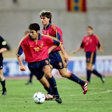 2000 Spain Away White Retro Soccer Jersey