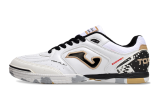 25 year new indoor five-a-side genuine leather football shoes, suitable for men's competition training, anti slip and wear-resistant TOP FLEX