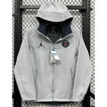 2025 PSG Jordan Grey Outdoor Jacket #RK901冲锋衣