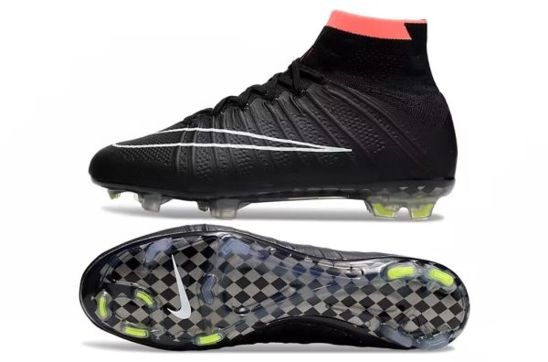 Nike Assassin's 10th generation high top waterproof knitted FG football shoes