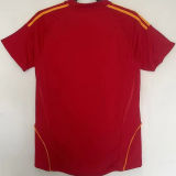 2008 Spain Home Red Retro Soccer Jersey