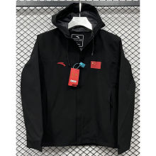 2025 ANTA Black Outdoor Jacket #F708冲锋衣