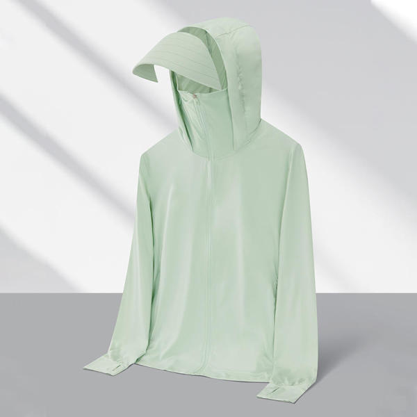 Freezing point green # New Ice Thin Series Elastic Sunscreen Clothing