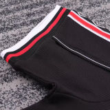 1998/99 M Utd Black Retro Kids Soccer Jersey