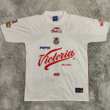 2000/01 Deportivo Toluca Away White Retro Soccer Jersey 托卢卡