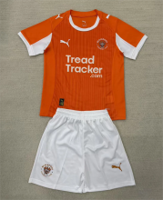 2025/26 Blackpool Home Kids Soccer Jersey