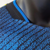 2021/22 M Utd Third Blue Player Version Soccer Jersey