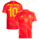 LAMINE YAMAL #10 Spain 1:1 Quality Home Red Fans Jersey 2024/25 ★★