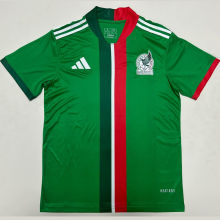 2025/26 Mexico Home Green Fans Soccer Jersey