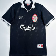 1996/97 LFC Third Black Retro Soccer Jersey