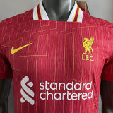 CHAMPIONS 24/25 LFC Home Player Version Soccer Jersey 2024/25 ★★ 带胸前小章 球员版