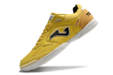 25 Year New Indoor Five-a-side Genuine Leather Football Shoes Flat Bottom IC Wood Floor Cement Floor Shock Absorbent Wear resistant Anti slip Men's Football Shoes