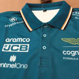2023 Aston Martin F1 Green Team POLO T-Shirt (有领 阿斯顿马丁)