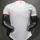2012/13 M Utd Away White Retro Player Version Soccer Jersey