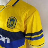 1999/2000 Brøndby IF Home Yellow Retro Soccer Jersey
