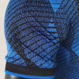 2021/22 M Utd Third Blue Player Version Soccer Jersey