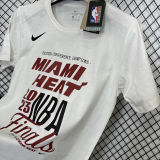 2025 Miami HEAT White High Quality Casual T-Shirt 	 T157