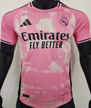 2025/26 RM Pink Special Edition Player Version Soccer Jersey