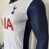 2025/26 TH FC Home White Player Version Long Sleeve Soccer Jersey