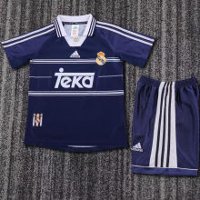 1998/2000 RM Away Retro Kids Soccer Jersey